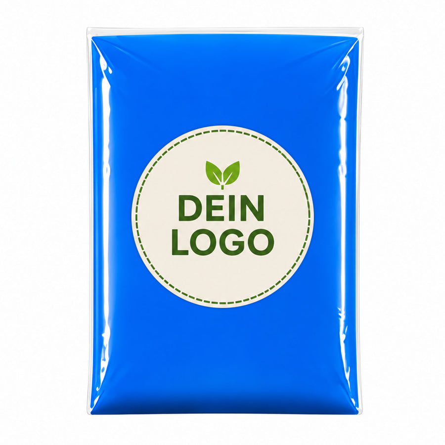 Cedelli® Verpackung mit rundem Logo-Sticker