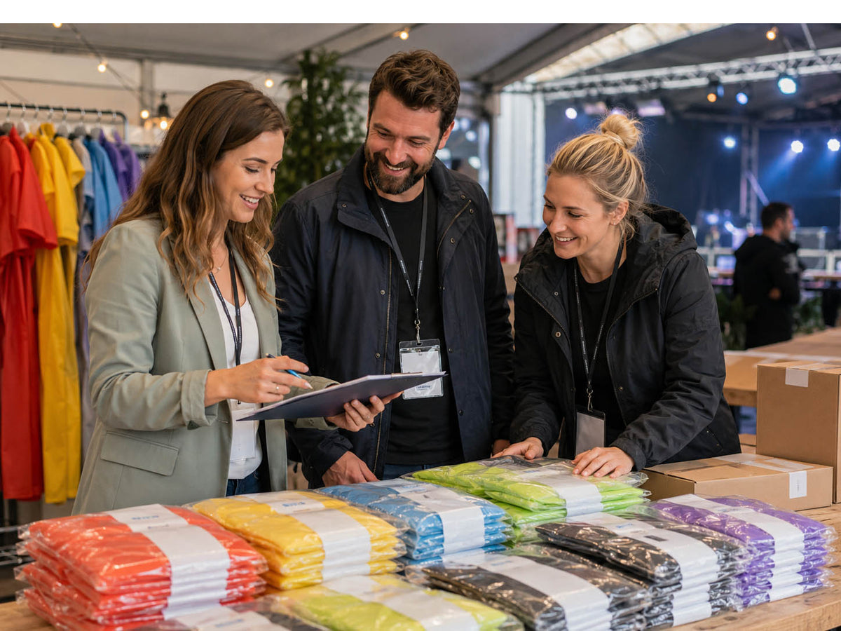 Regenponchos als Verkaufsware für Partner oder Automatenbetreiber